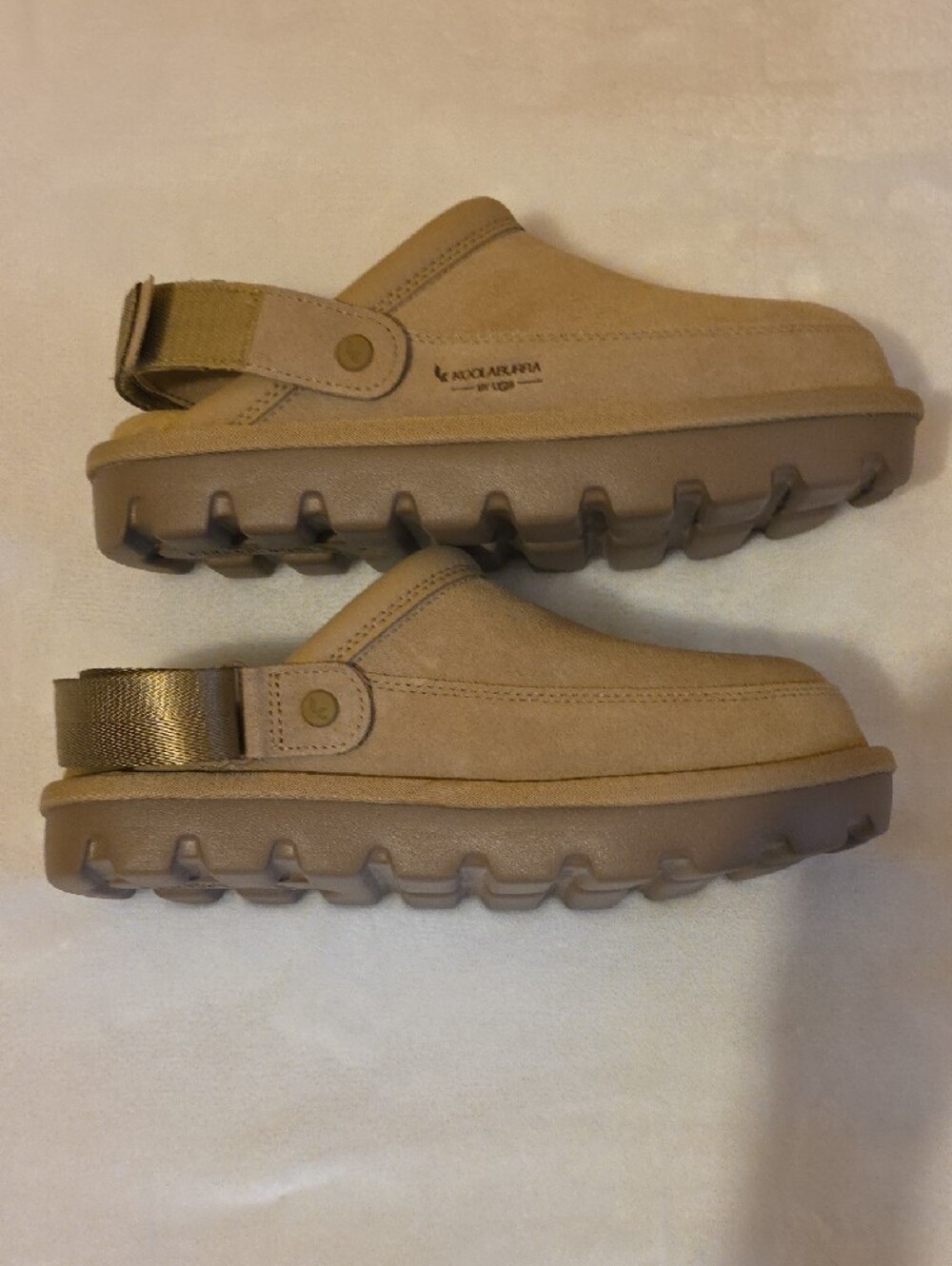 Koolaburra By Ugg Women's Slip-On Suede Tizzey Clog in Tan Size 9 New - Picture 6 of 9